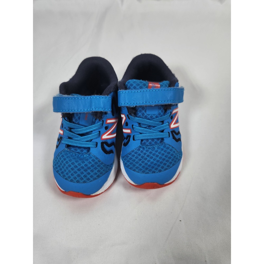 New Balance 890v6 Kids Blue Red Running Shoes Sneakers K890BFP Size 5 Toddler